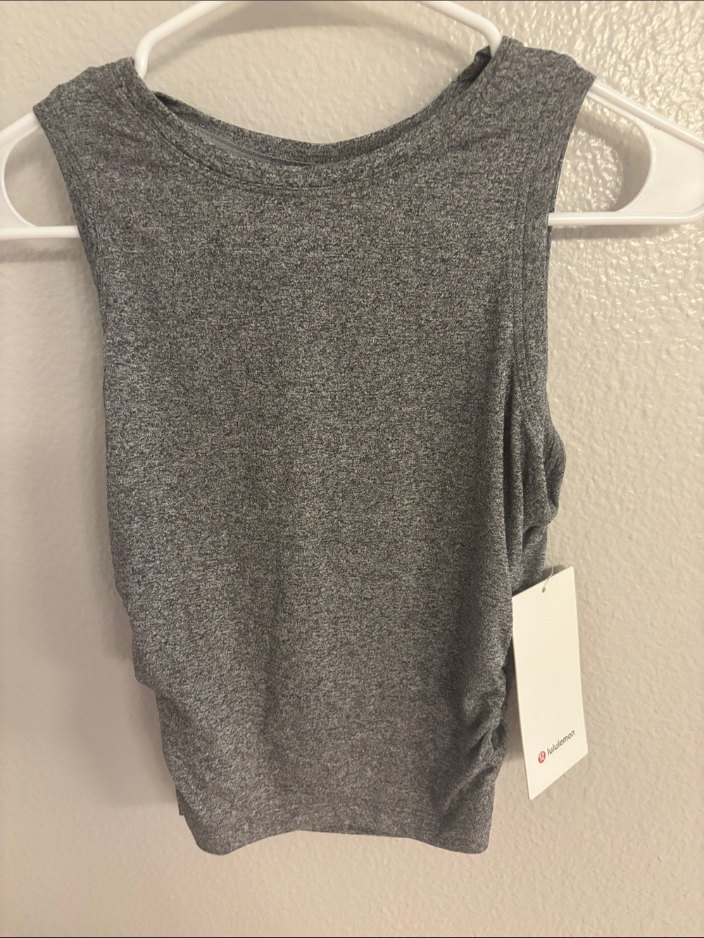 lululemon athletica Heather Gray Sleeveless Tank